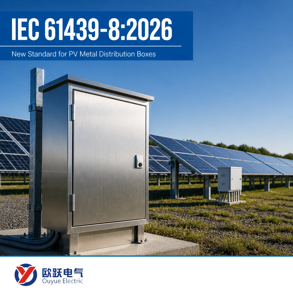 Yeni IEC 61439-8:2026 PV Metal Paylama Qutuları üçün Qaydalar